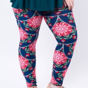 Agnes & Dora Leggings Size SM L & XL Baby Suede Rings around the roses NWT